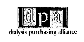 DPA DIALYSIS PURCHASING ALLIANCE logo