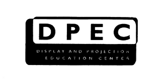 DPEC DISPLAY AND PROJECTION EDUCATION CENTER logo