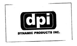 DPI DYNAMIC PRODUCTS INC. logo
