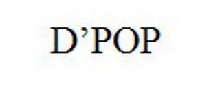 D'POP logo