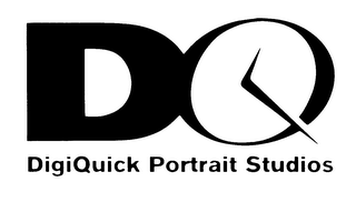 DQ DIGIQUICK PORTRAIT STUDIOS logo