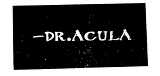 DR. ACULA logo