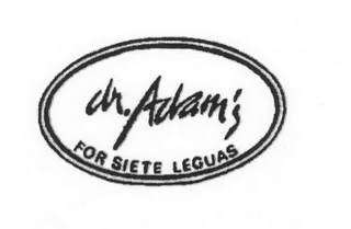 DR. ADAM'S FOR SIETE LEGUAS logo