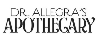DR. ALLEGRA'S APOTHECARY logo