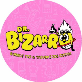 DR. BIZARRO BUBBLE TEA & TAIYAKI ICE CREAM logo