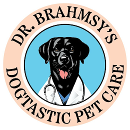 DR. BRAHMSY'S DOGTASTIC PET CARE logo