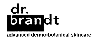 DR. BRANDT ADVANCED DERMO-BOTANTICAL SKINCARE logo