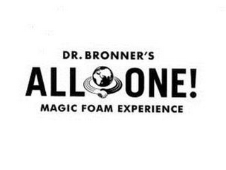 DR. BRONNER'S ALL ONE! MAGIC FOAM EXPERIENCE logo