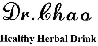 DR. CHAO HEALTHY HERBAL DRINK logo
