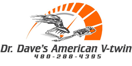DR. DAVE'S AMERICAN V-TWIN 480-288-4395 logo