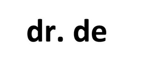 DR. DE logo