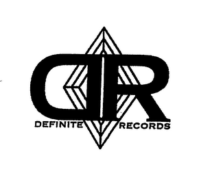 DR DEFINITE RECORDS logo