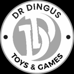 DR DINGUS DD TOYS & GAMES logo