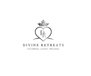 DR DIVINE RETREATS CUSTOMIZED. LUXURY. WELLNESS. logo