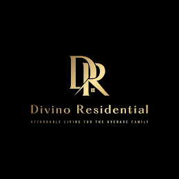 DR DIVINO RESIDENTIAL AFFORDABLE LIVING FOR THE AVERAGE FAMILY logo