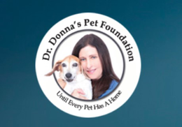 DR. DONNA'S PET FOUNDATION UNTIL EVERY PET HAS A HOME logo