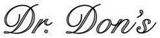 DR. DON'S logo