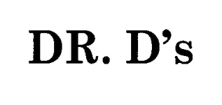 DR.  D'S logo