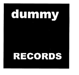 DR DUMMY RECORDS logo