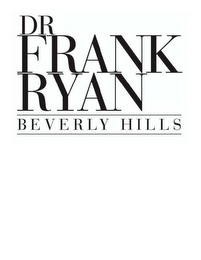 DR FRANK RYAN BEVERLY HILLS logo