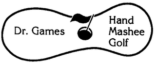 DR. GAMES HAND MASHEE GOLF logo