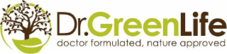 DR. GREEN LIFE DOCTOR FORMULATED, NATURE APPROVED logo
