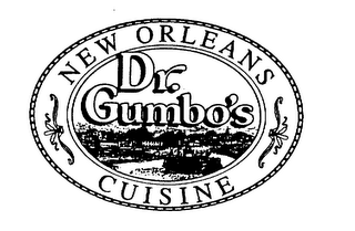 DR. GUMBO'S NEW ORLEANS CUISINE logo
