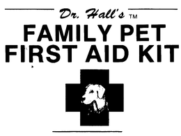 DR. HALL'S FAMILY PET FIRST AID KIT logo