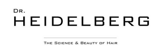 DR. HEIDELBERG THE SCIENCE & BEAUTY OF HAIR logo