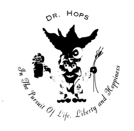 DR. HOPS IN THE PURSUIT OF LIFE, LIBERTY AND HOPPINESS logo
