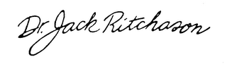 DR. JACK RITCHASON logo