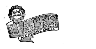 DR. JACKS ALL KENNEL CHOICE HIGHEST AWARD logo