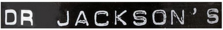 DR. JACKSON'S logo