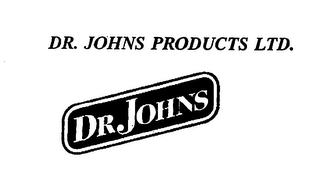 DR. JOHNS PRODUCTS LTD. DR JOHNS logo