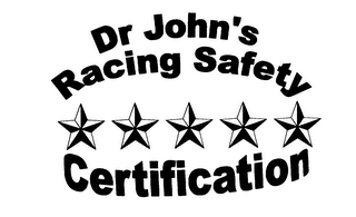DR JOHN'S RACING SAFETY CERTIFICATION logo