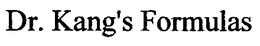 DR. KANG'S FORMULAS logo
