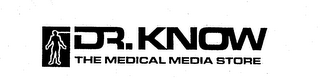 DR. KNOW THE MEDICAL MEDIA STORE logo