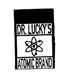 DR. LUCKY'S ATOMIC BRAND logo