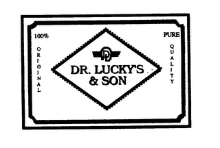DR. LUCKY'S & SON 100% ORIGINAL PURE QUALITY logo