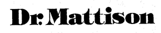 DR. MATTISON logo