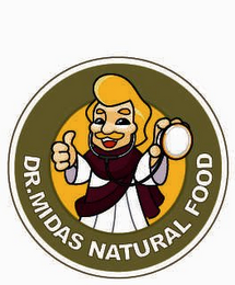 DR. MIDAS NATURAL FOOD logo