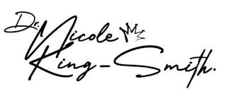 DR. NICOLE KING-SMITH. logo