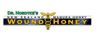 DR. NORDYKE'S NEW ZEALAND MANUKA HONEY WOUND HONEY logo