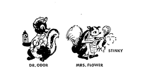 DR. ODOR MRS. FLOWER STINKY logo