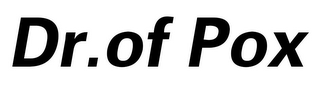 DR. OF POX logo