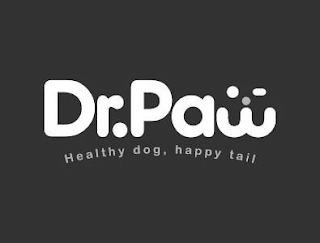 DR. PAW HEALTHY DOG, HAPPY TAIL logo