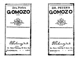 DR PETER'S GOMOZO logo