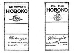 DR. PETER'S HOBOKO logo