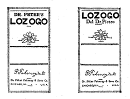 DR. PETER'S LOZOGO logo