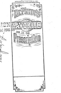 DR. PIERCE'S FAVORITE PRESCRIPTION